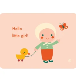 Bora kaart Hello little girl