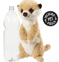 Bottle 2 buddy / stokstaartje gemaakt van gerecyclede PET-flessen