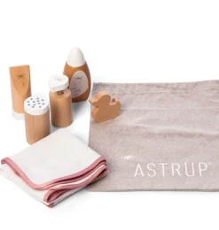 by Astrup houten verzorgingsset voor de poppen