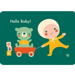By- Bora kaart Hello Baby!