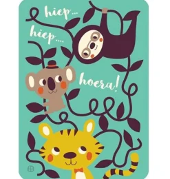 By- Bora kaart Hiep Hiep Hoera!