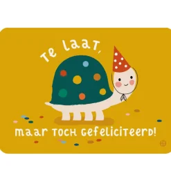 By- Bora kaart schildpad