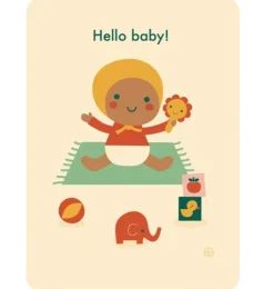 By- Bora kaartje Hello Baby- Playing Time