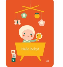By- Bora kaartje Hello Baby!