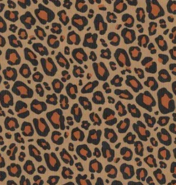 Cadeaupapier luipaard kraft