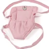 Draagzak / babydrager roze voor o.a. de Gordi en Miniland poppen