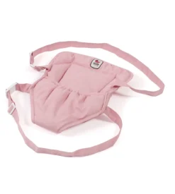 Draagzak / babydrager roze voor o.a. de Gordi en Miniland poppen