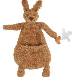 Happy Horse knuffeldoekje kangoeroe Kick met speenhouder