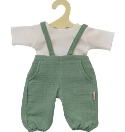 Heless tuinbroek met t-shirt voor Gordi poppen / saliegroen