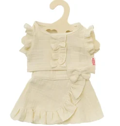 Heless wikkelrok met topje voor de Gordi poppen / ecru