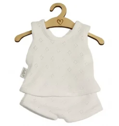 Hollie ondergoedset ajour wit voor Gordi poppen
