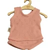 Hollie ondergoedset ajour oud roze voor Gordi poppen