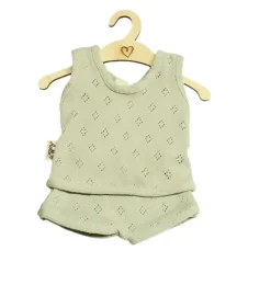 Hollie ondergoedset ajour old green voor Gordi poppen