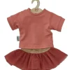 Hollie t-shirt en tule tutu / rok voor de Gordi poppen / candy terra