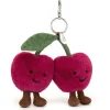 Jellycat Amuseables cherries bag charm