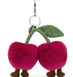 Jellycat Amuseables cherries bag charm