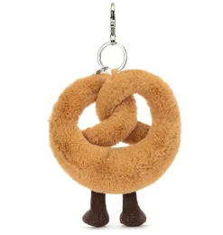 Jellycat Amuseables pretzel bag charm