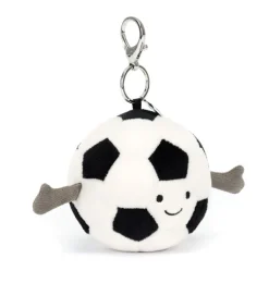 Jellycat Amuseables sports football charm / sleutelhanger