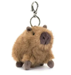 Jellycat Clyde capybara bag charm / hanger / sleutelhanger / tashanger