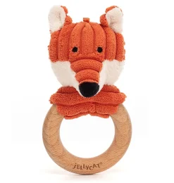 Jellycat Cordy Roy baby vos bijtring en rammelaar