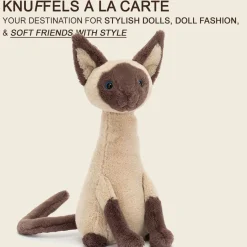 Jellycat Iris siamese cat