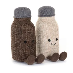 JellycatAmuseables Rocksy Salt & Miller Pepper