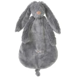 Knuffeldoekje Richie Deep Grey konijn donkergrijs Happy Horse
