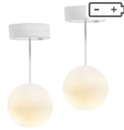 Lundby Chinese hanglampen voor het poppenhuis set van twee met ledverlichting