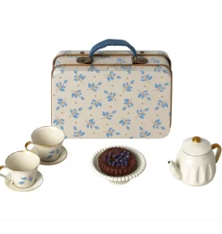 Maileg Afternoon treat madelaine blue / thee set