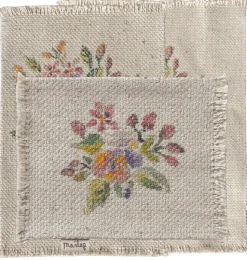 Maileg vloerkleed bloemen / small