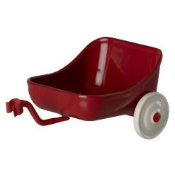 Maileg aanhanger voor de driewieler fiets / rood