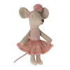 Maileg ballerina muis little sister / roze