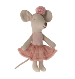 Maileg ballerina muis little sister / roze