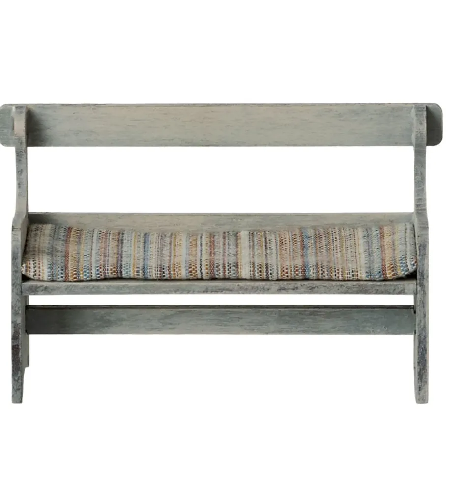 Maileg bankje voor de muisjes / off white