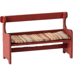 Maileg bankje voor de muisjes / rood