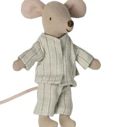 Maileg Big brother muisje met pyjama in matchbox / collectie 2024