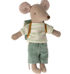 Maileg Big Brother tricycle muis met tas