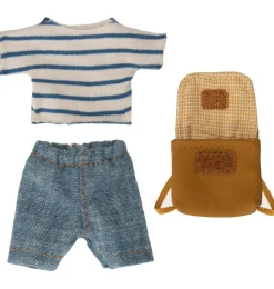 Maileg Big Brother tricycle muis met tas