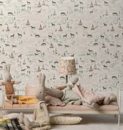 Maileg cadeaupapier chevaux heureux