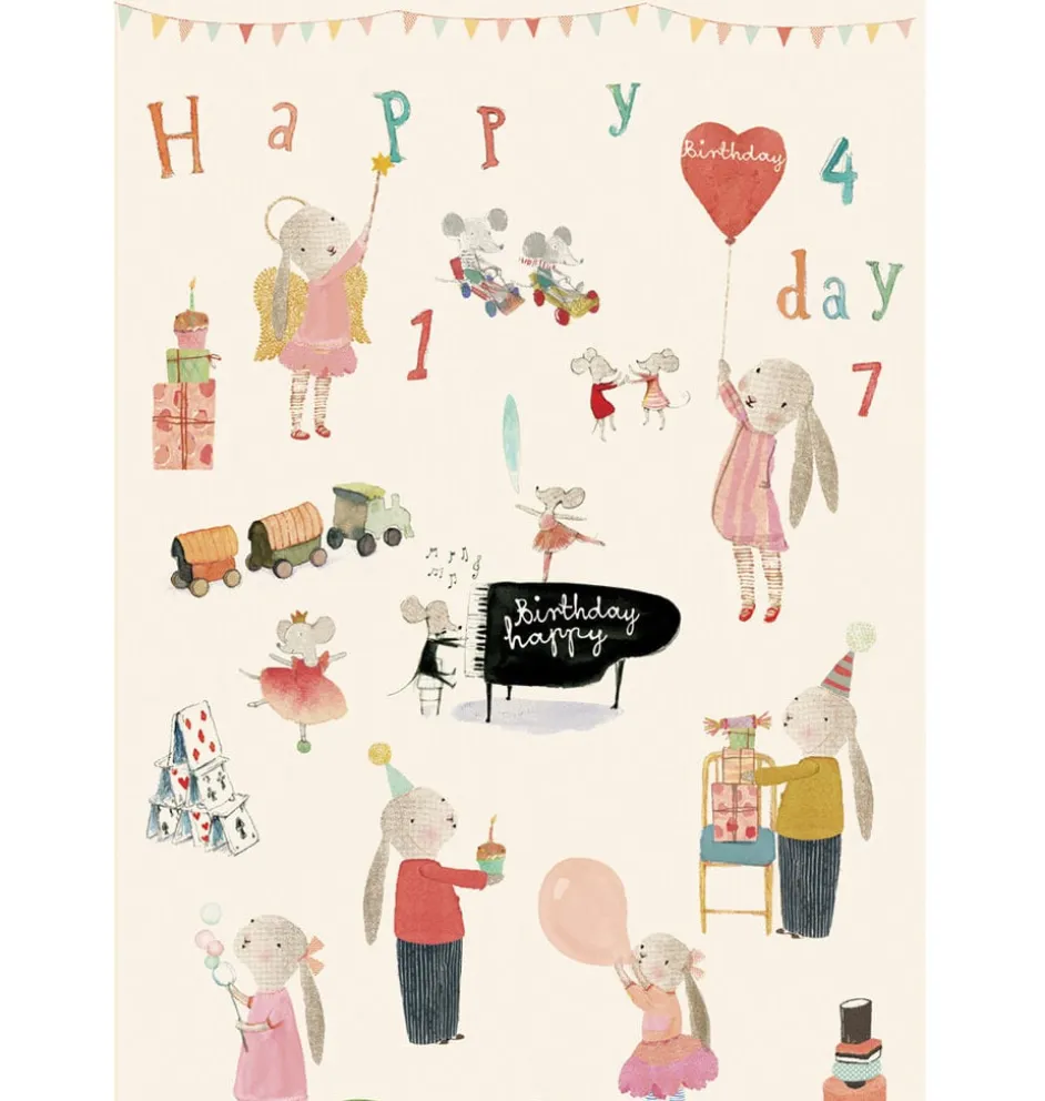 Maileg cadeaupapier Happy Day