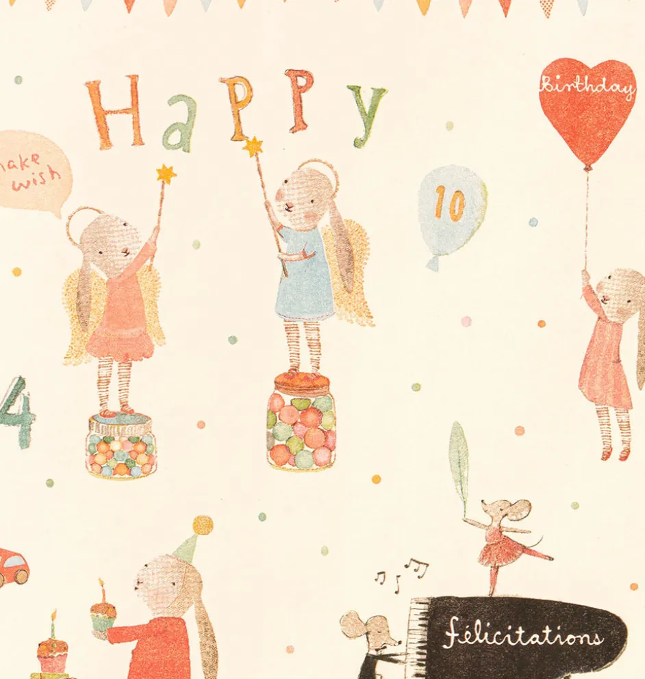 Maileg cadeaupapier Happy Day