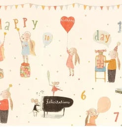 Maileg cadeaupapier Happy Day