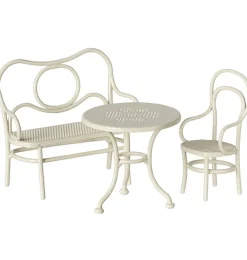 Maileg cafu00e9 set voor de muisjes / off white