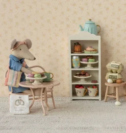 Maileg cafu00e9 set voor de muisjes / pale pink