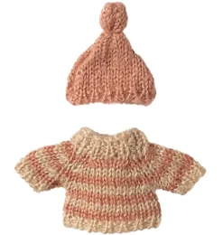 Maileg gebreide sweater met muts voor Big Sister muis