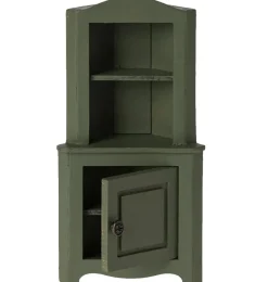 Maileg groene hoekkast voor de muisjes
