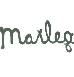Maileg houten logo Dusty green