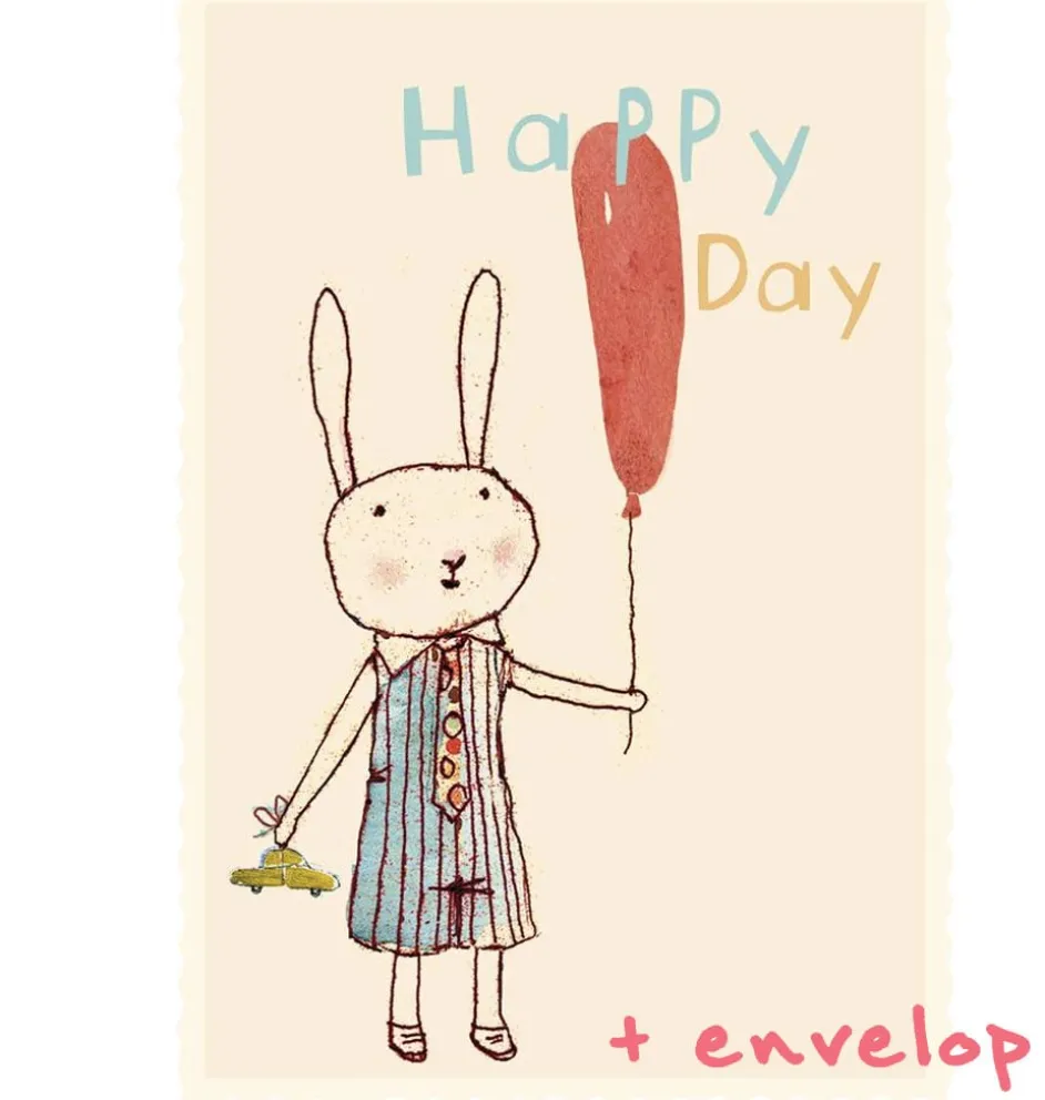 Maileg kaart Happy day met enveloppe