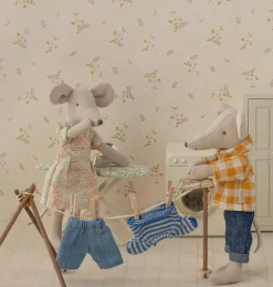 Maileg kledingset big brother muisje / petite couture / broek en gestreept truitje