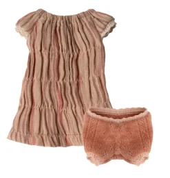 Maileg kledingset bunny size 1 / jurk en ondergoed